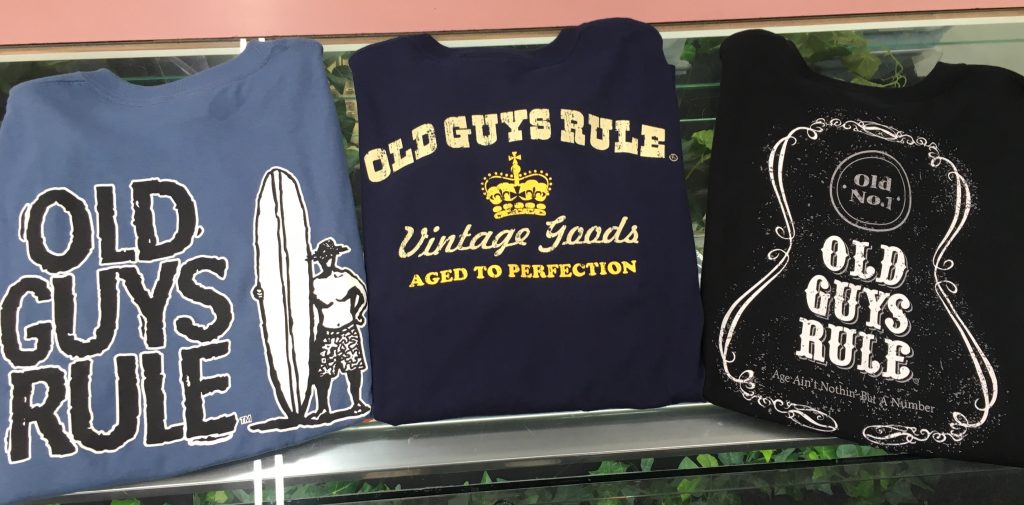Old Guys Rule T Shirts