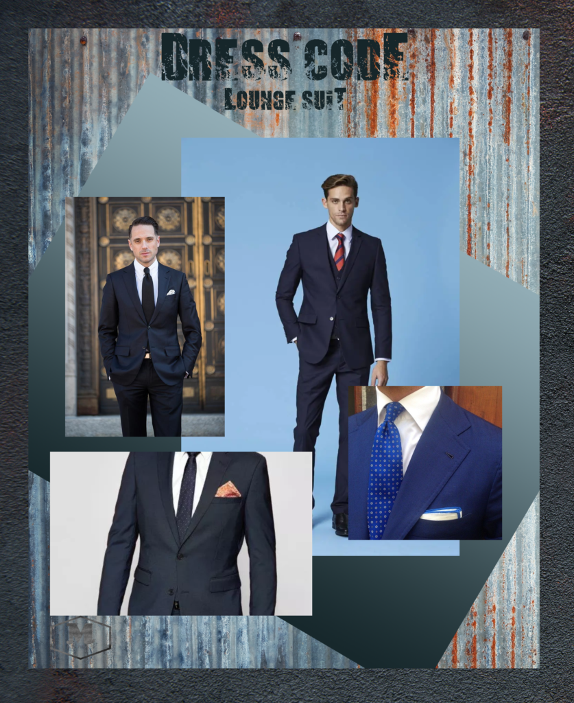 Royal Blue Mohair Lounge Suit - Broadbridges