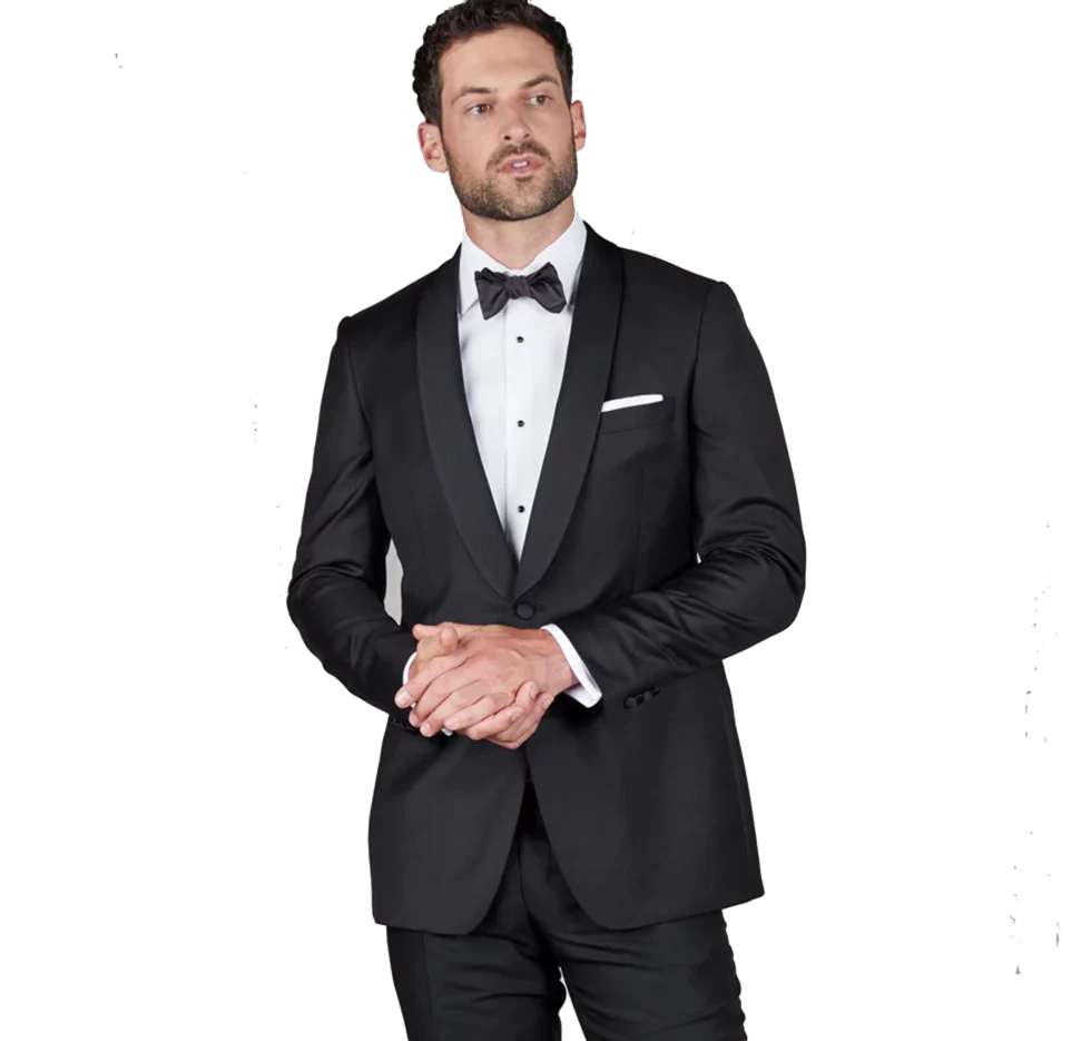 REMBRANDT BRYAN SHAWL COLLAR TUXEDO JACKET
